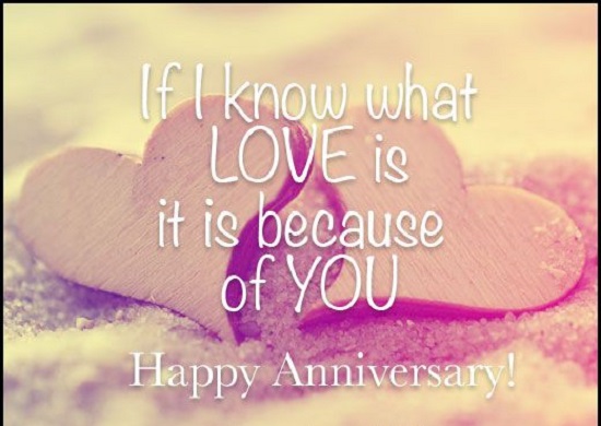Dear husband, happiest anniversary to you