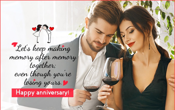Best Wedding Anniversary images for wife