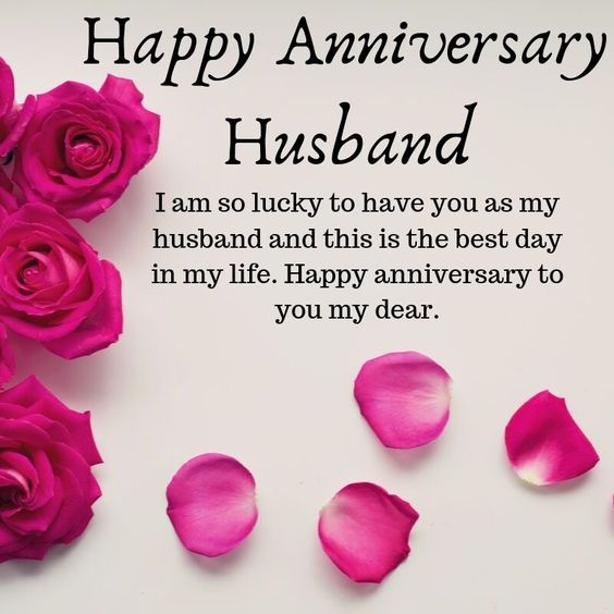 anniversary status for husband
