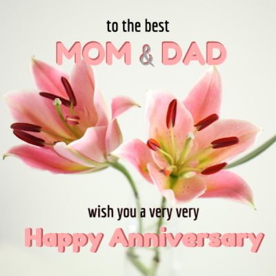 happy anniversary mom dad status