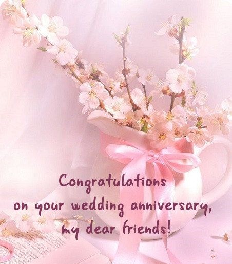marriage anniversary status for friend