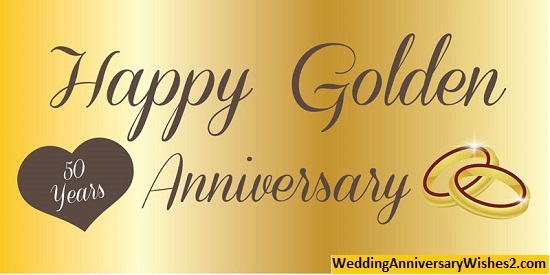 golden wedding anniversary wishes