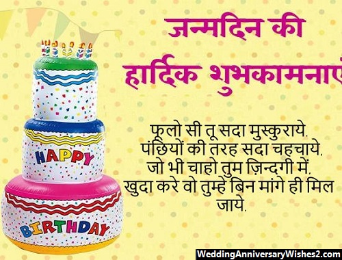 happy birthday images in hindi