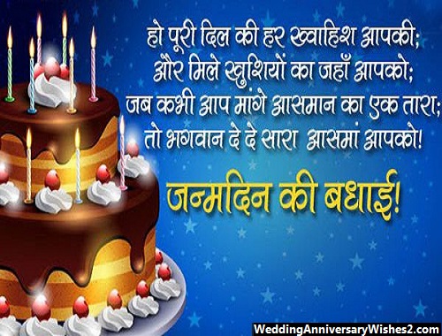 happy birthday wishes in hindi images