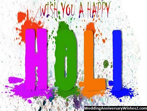 happy holi message wishes