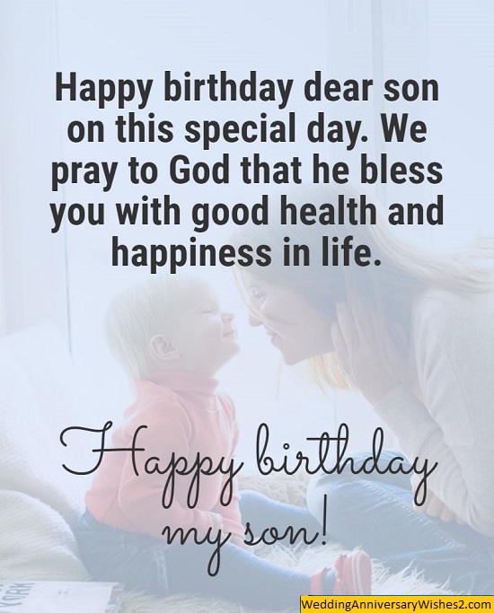 2nd birthday wishes for my son
