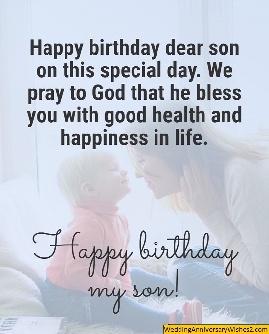 {100+} Happy Birthday Wishes, Messages, Quotes for Son | Status