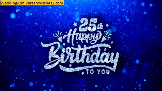 25th birthday images free download
