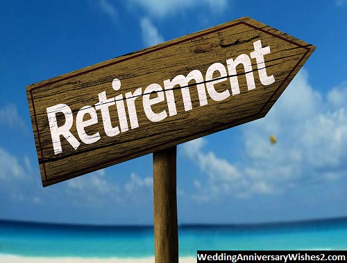short retirement wishes