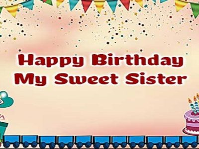 {80+} हिंदी  Birthday Wishes, Messages, Shayari for Sister in Hindi | Quotes, Status