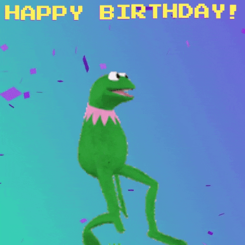 funny happy birthday animated gif