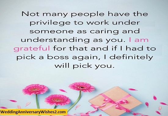 thank you quotes for boss