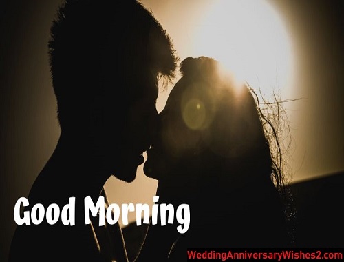 good morning romantic couple images