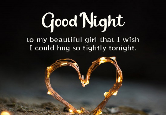 good night message for her