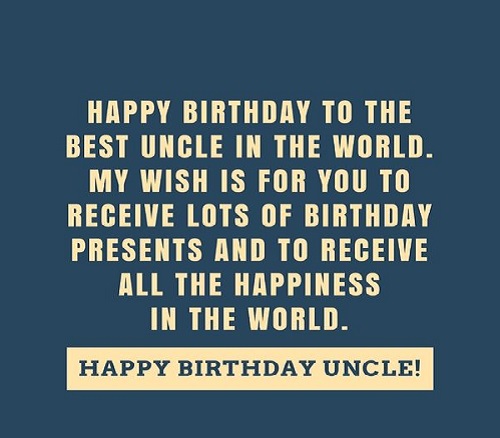 birthday wishes for uncle in heaven