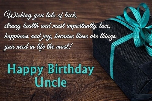 birthday wishes to a uncle